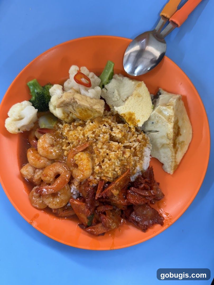 An Le Mix Veg Rice. Porridge