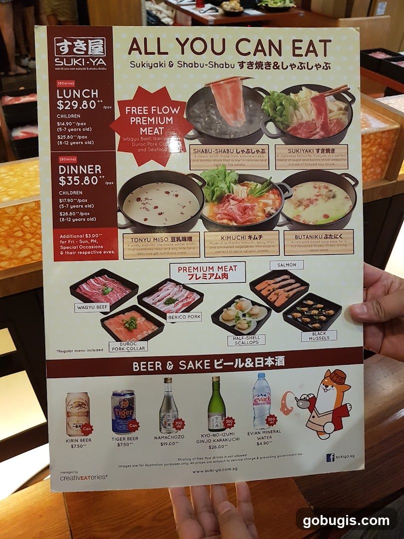 SUKI-YA ALL YOU CAN EAT Sukiyaki & Shabu-Shabu