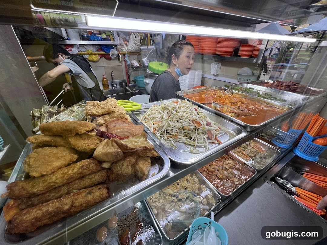 Food Stall Display