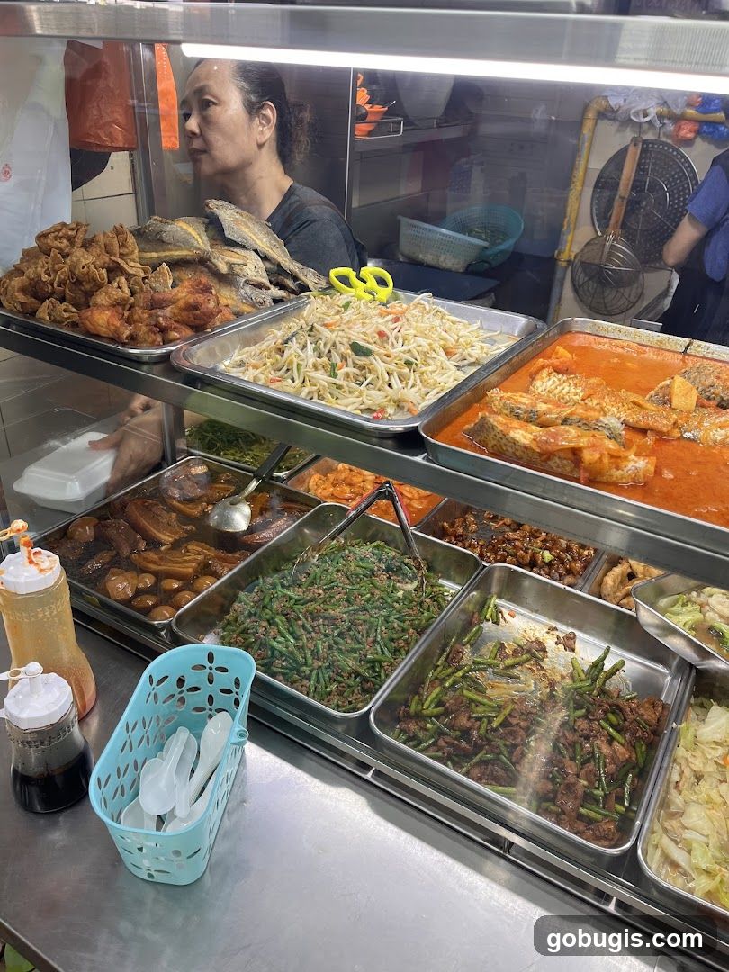 Food Stall Display