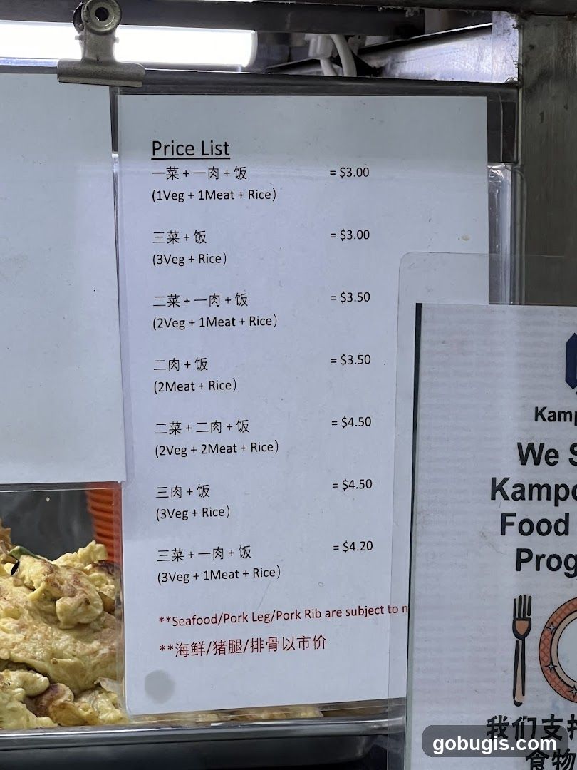 Price List