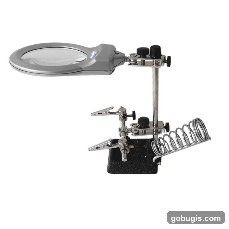 Magnifying Lamp with Helping Hands