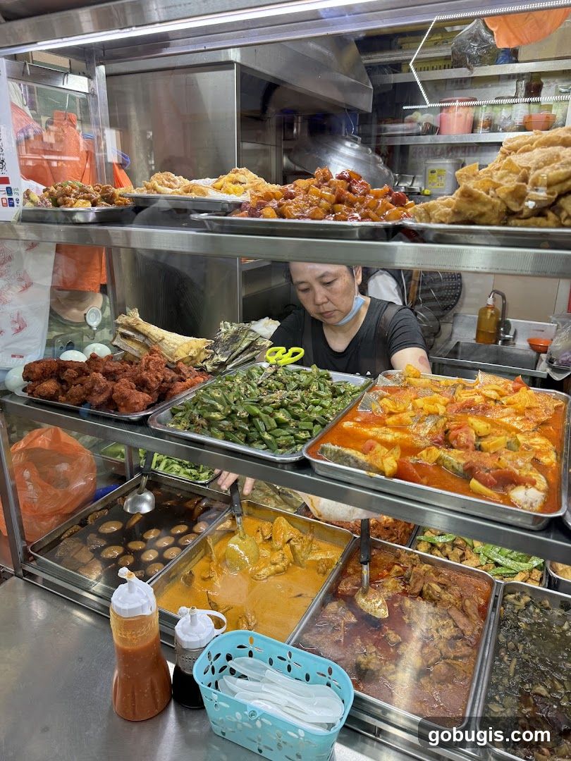 Food Stall Display