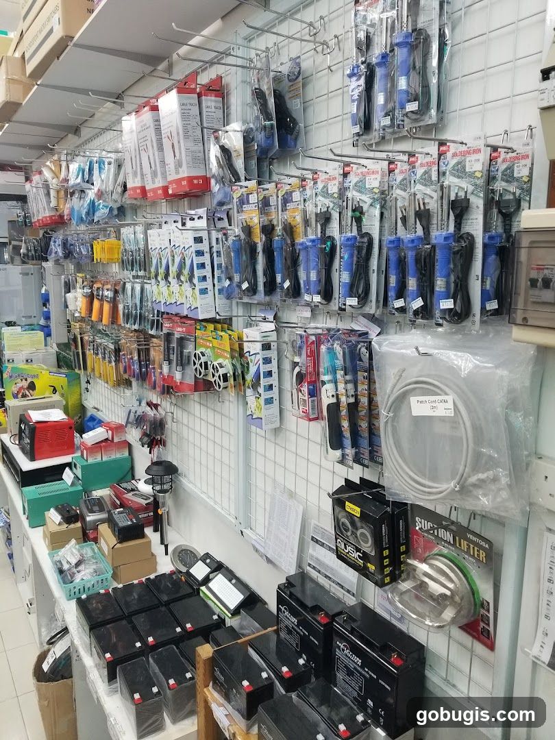Electronics Store Display