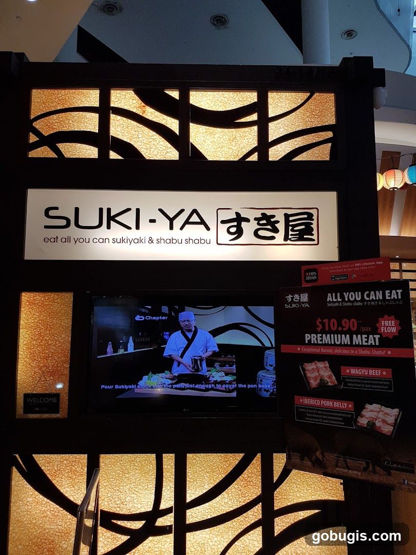 Suki-Ya Restaurant Advertisement