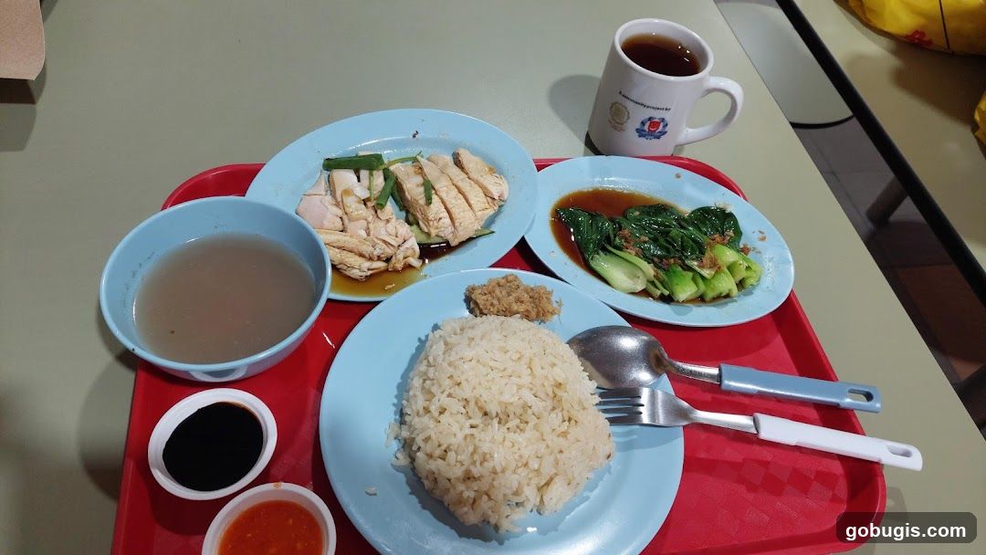 Hainanese Chicken Rice