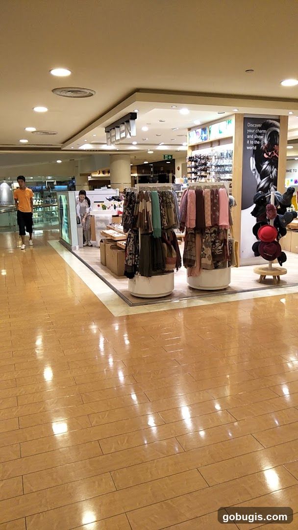 Department Store Accessories Display