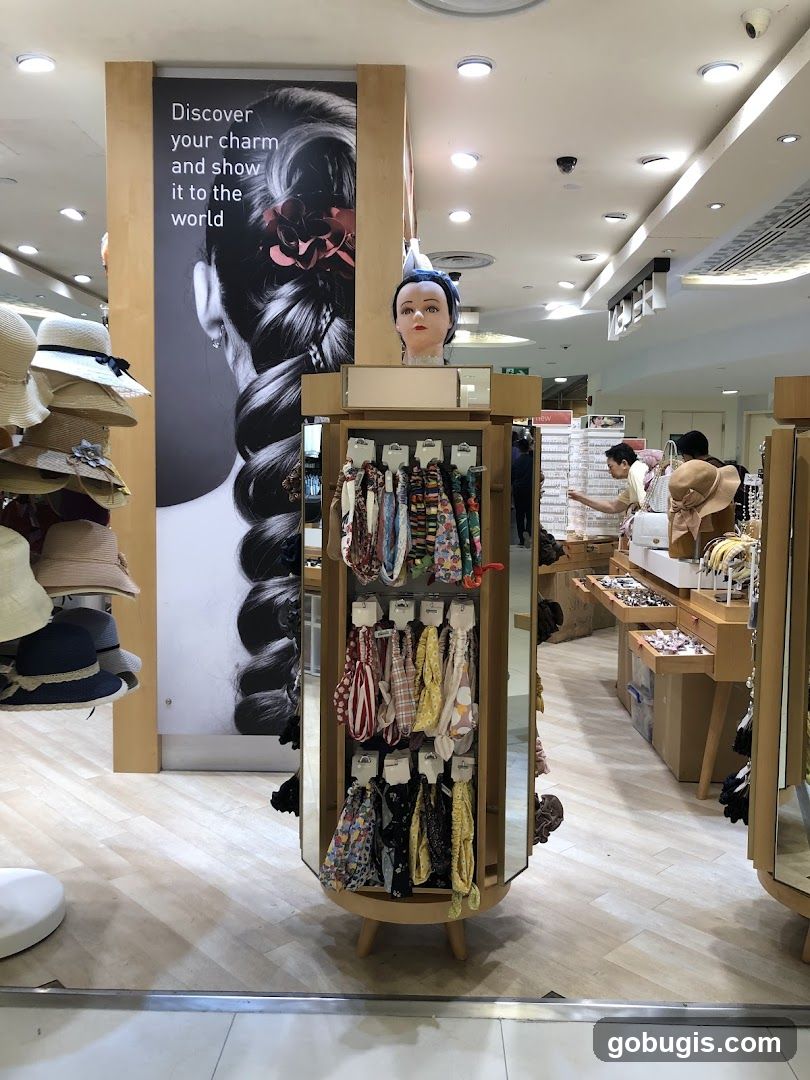 Hair Accessories Display