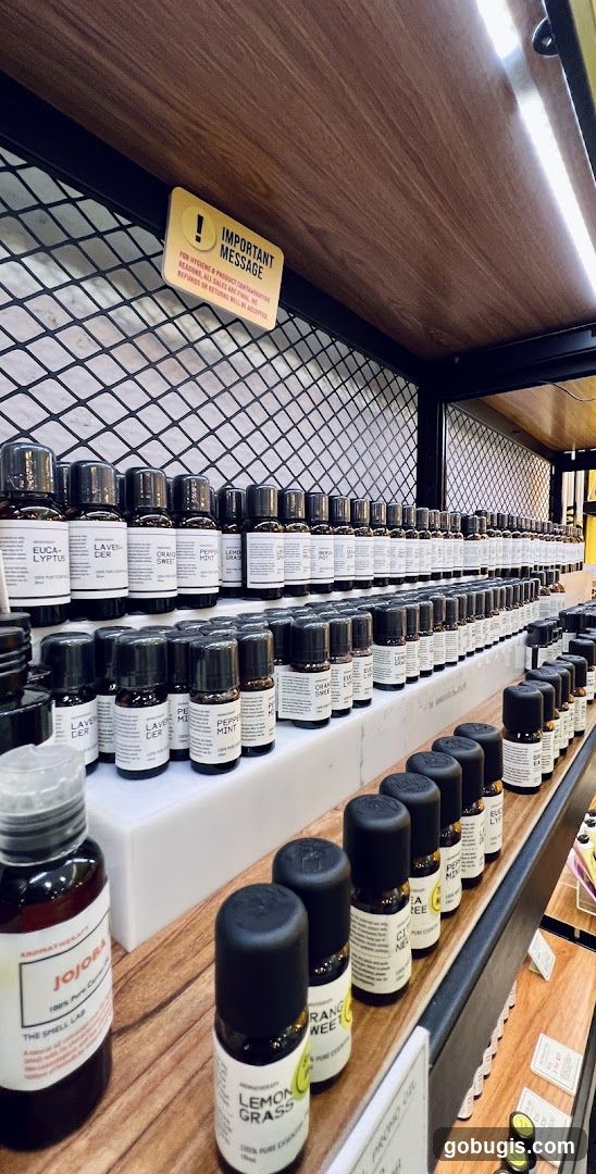 Essential Oils Display