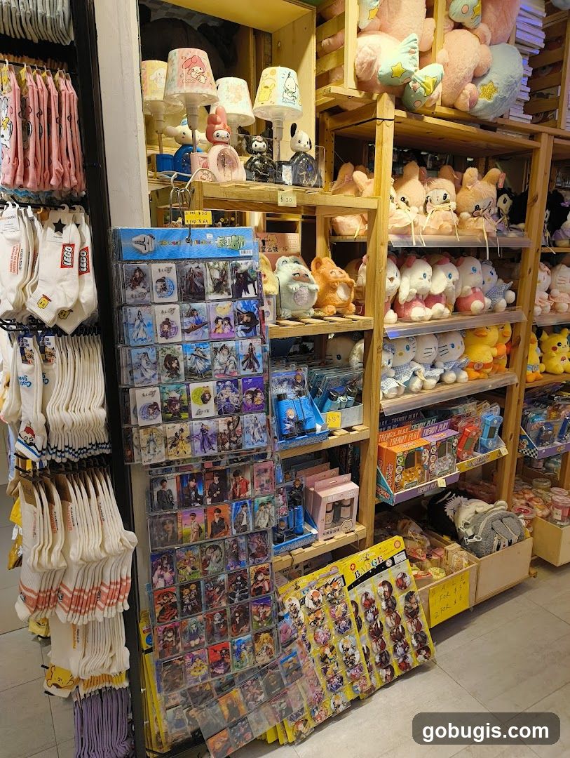 Anime Merchandise Display