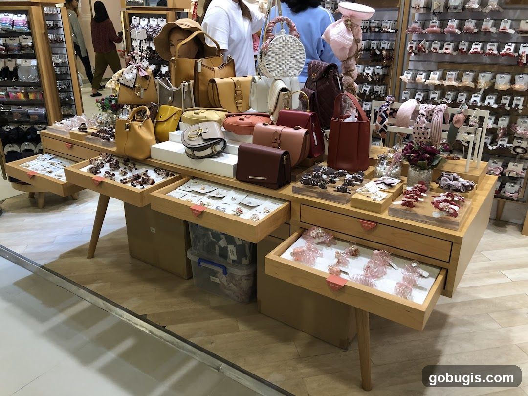 Display of Accessories