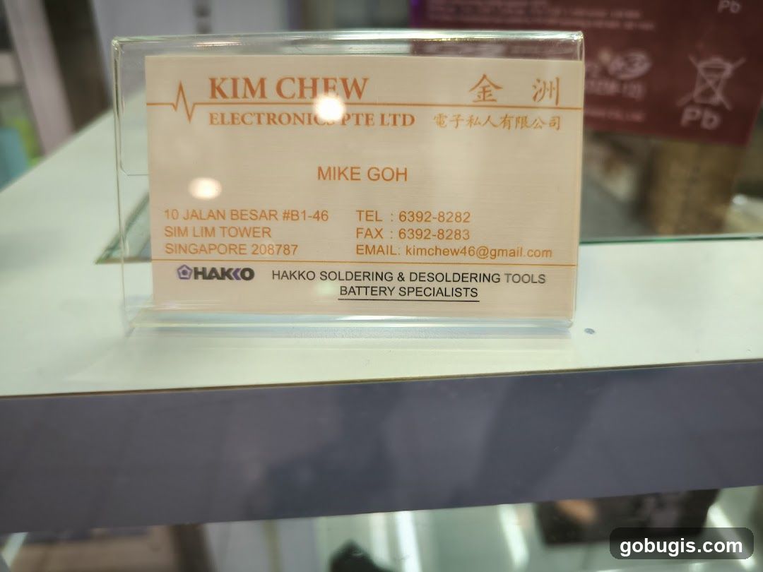 Kim Chew Kok Electronics Pte Ltd