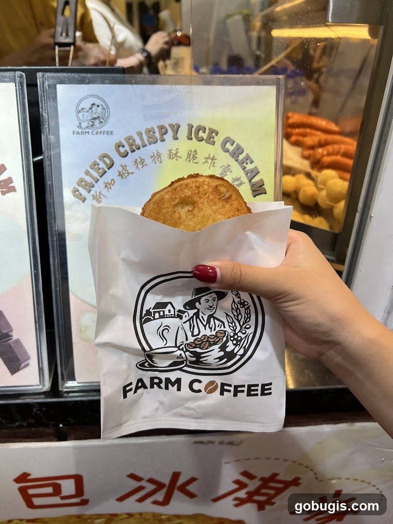 Fried Crispy Ice Cream