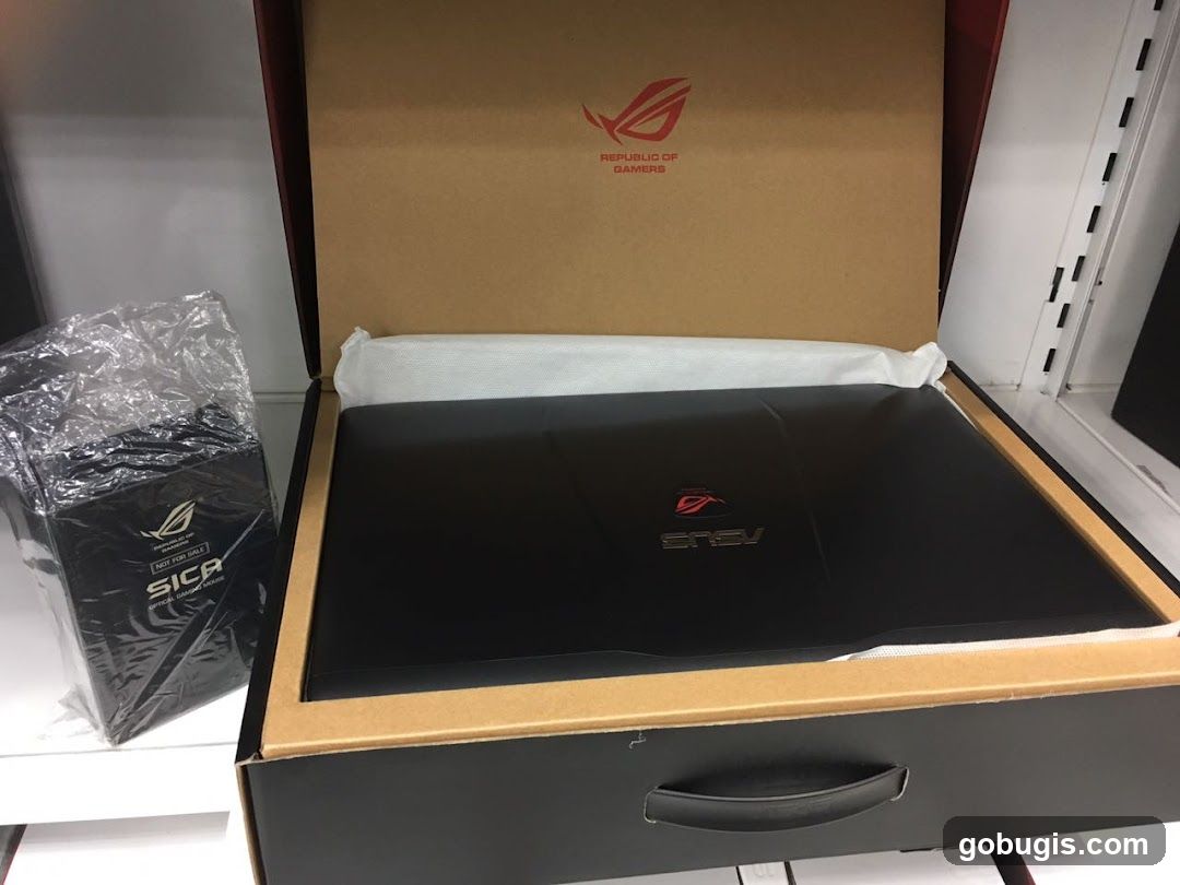 ASUS ROG Laptop and Mouse