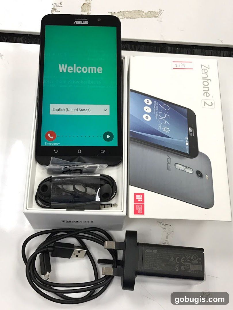 Asus Zenfone 2 Box Contents