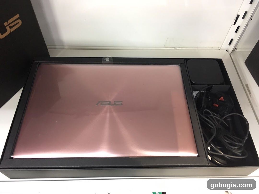 Rose Gold Laptop in Box
