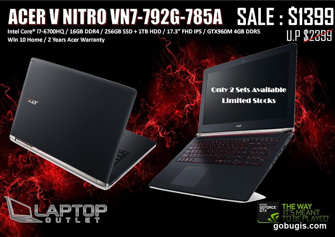 Acer V Nitro Laptop Sale