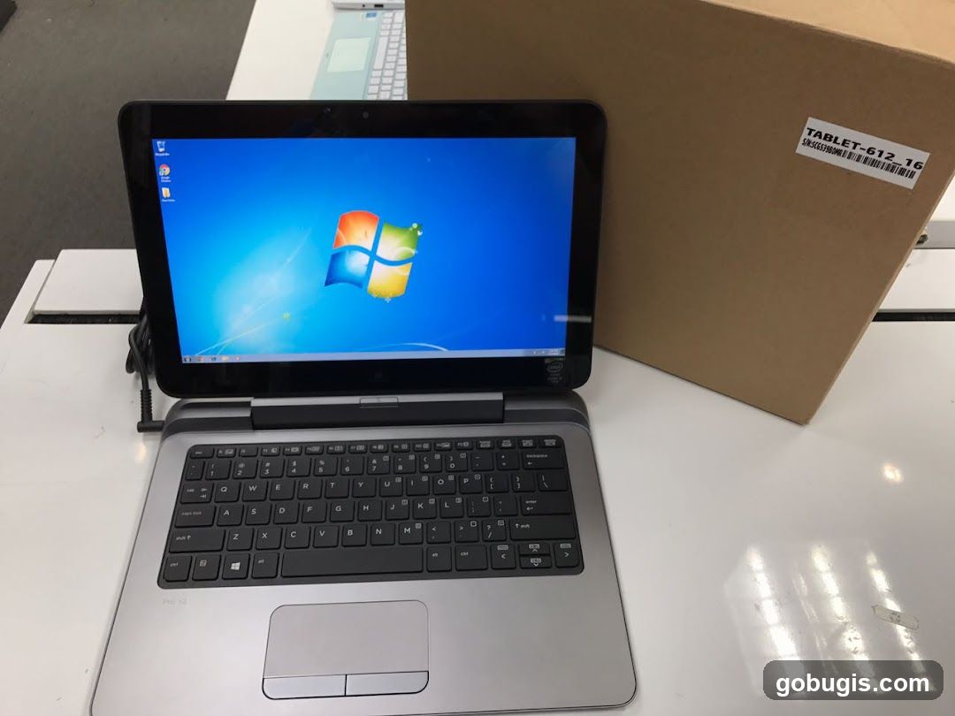 Laptop and Box