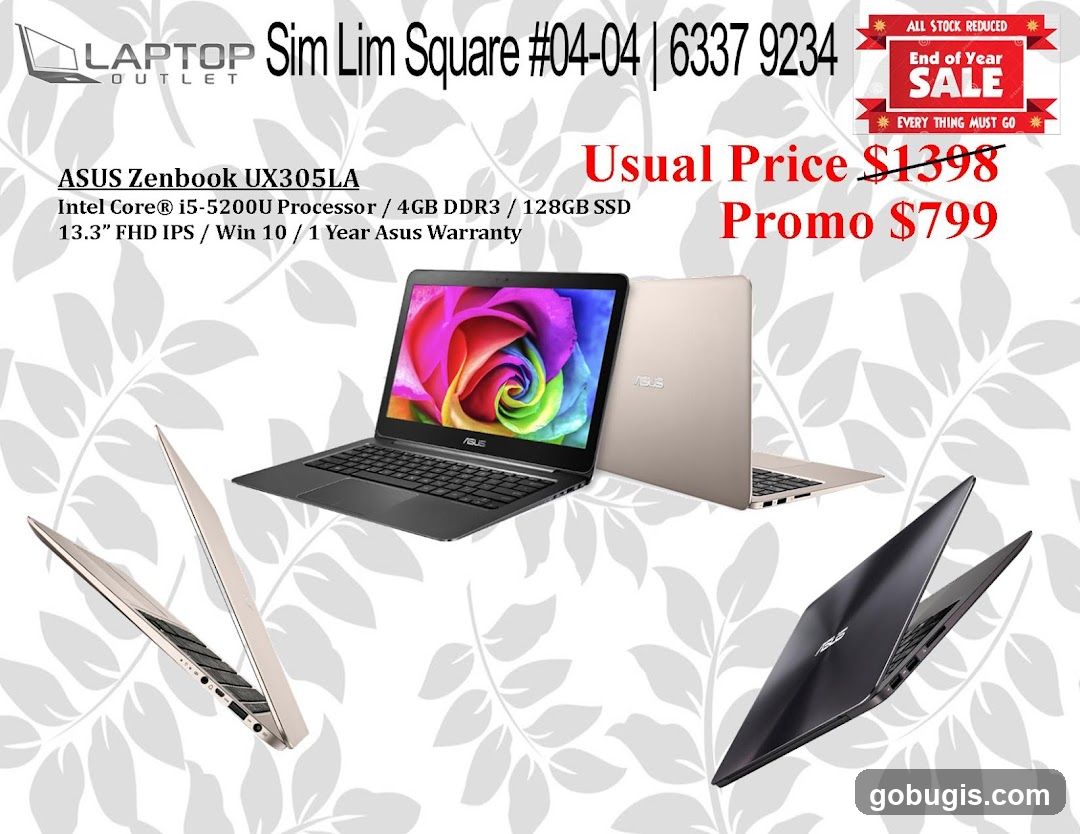 Laptop Sale Advertisement
