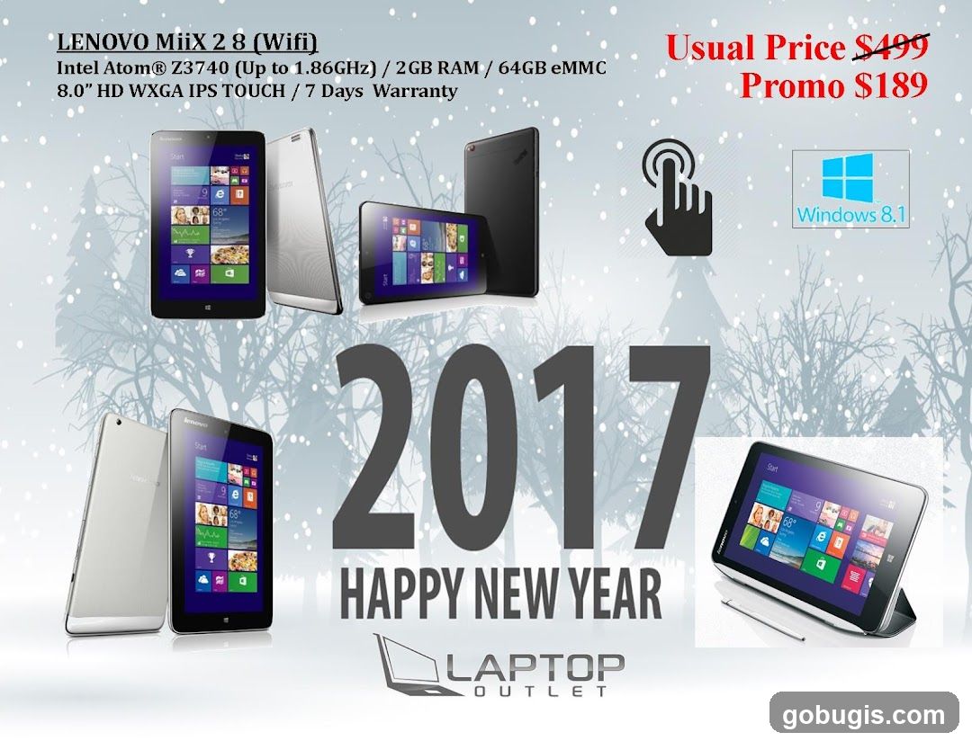 Lenovo Miix 2 8 (Wifi) Promotion