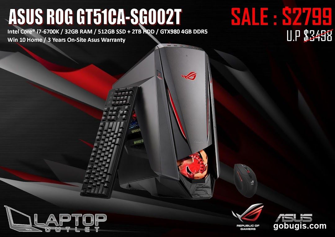 ASUS ROG GT51CA-SG002T Desktop Computer Sale