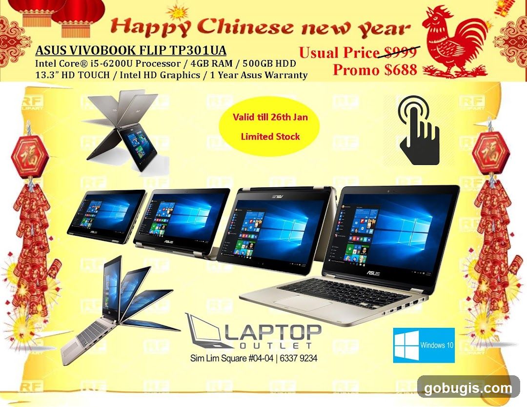 Chinese New Year Laptop Promotion
