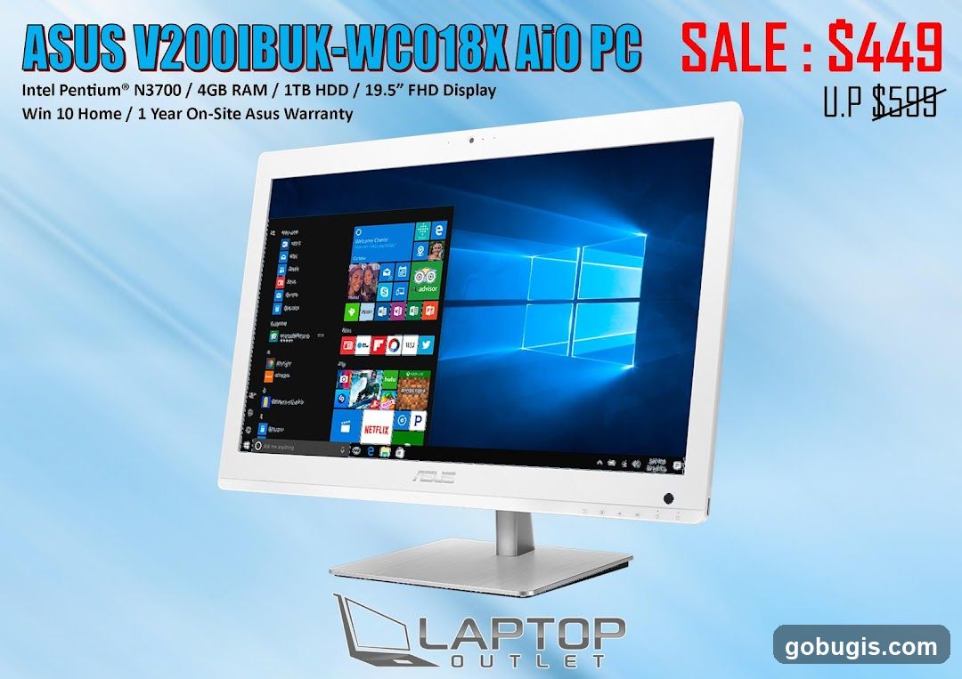 ASUS V2001BUK-WC018X AIO PC