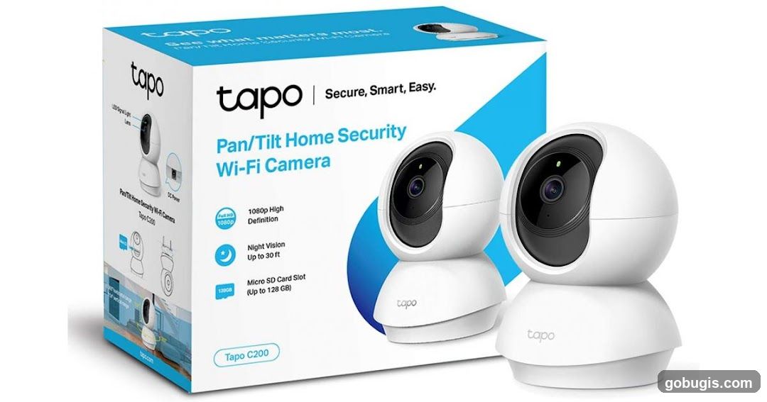 Tapo Pan/Tilt Home Security Wi-Fi Camera