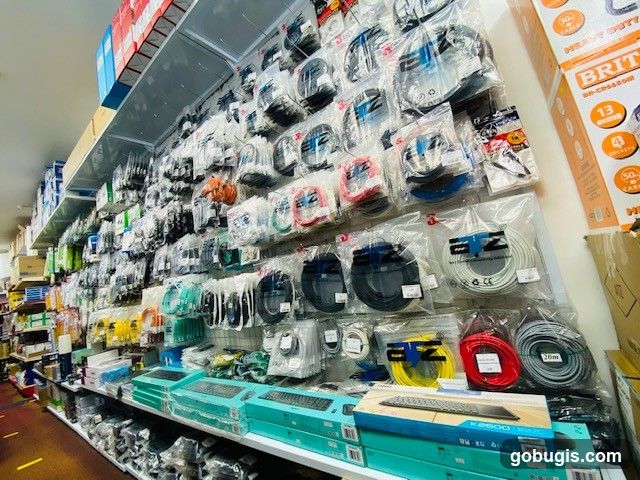 Electronics Store Aisle