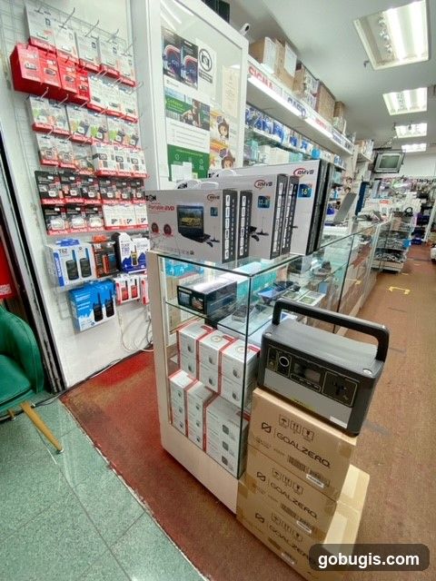 Electronics Store Display