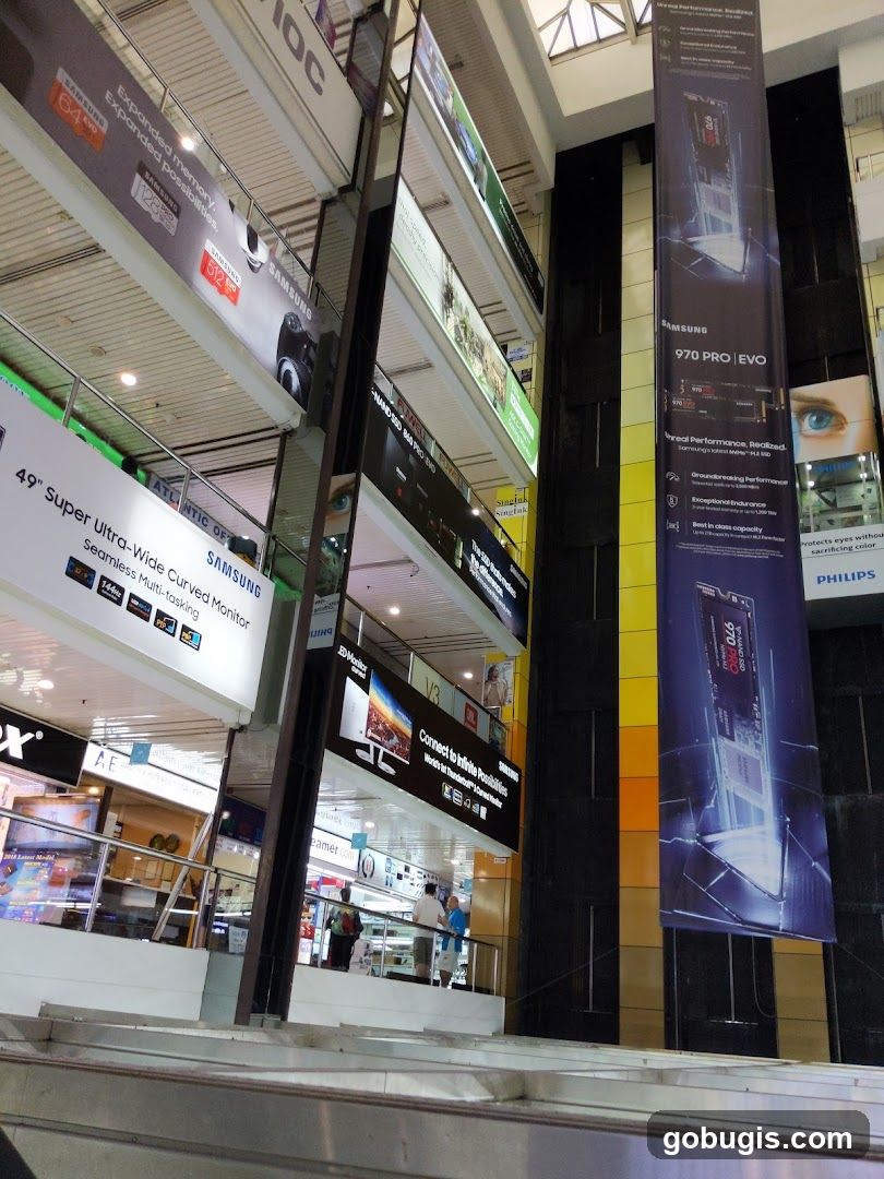 Electronics Store Interior