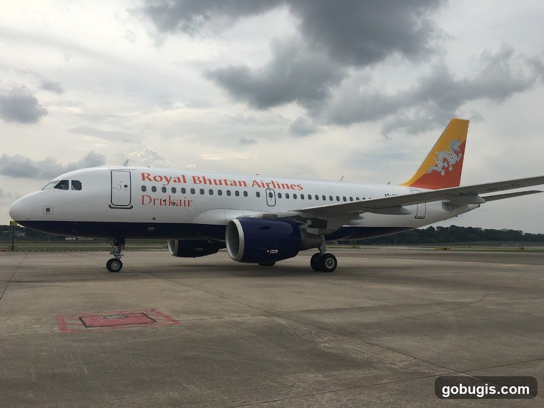 Royal Bhutan Airlines Airplane