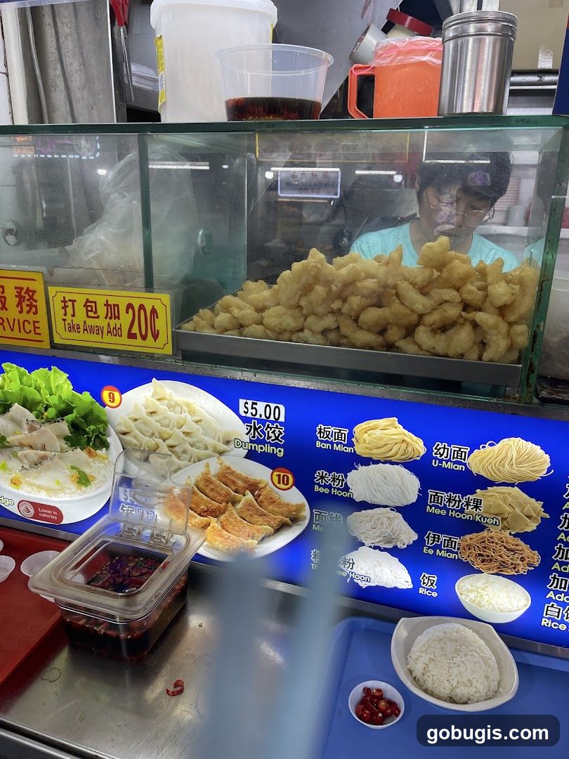 Ban Mian.Fish Soup