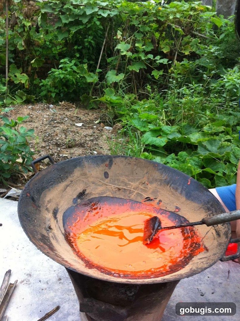 Cooking in a Wok