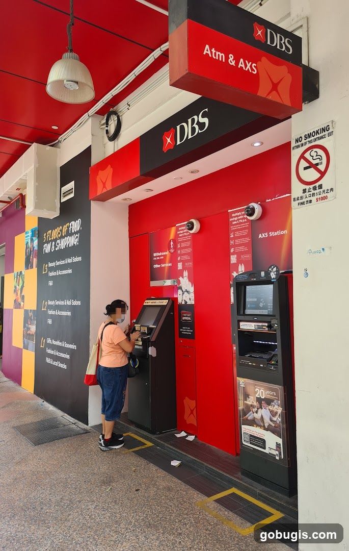 DBS ATM - New Bugis Street