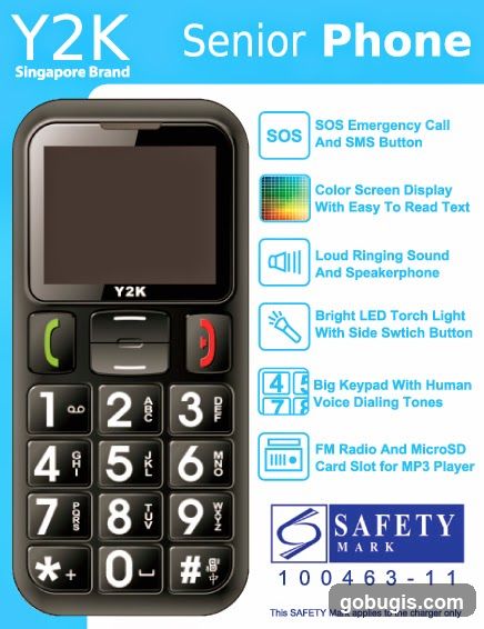 Y2K Senior Phone Advertisement