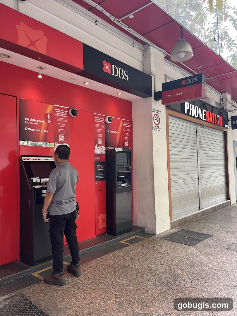 DBS ATM - New Bugis Street