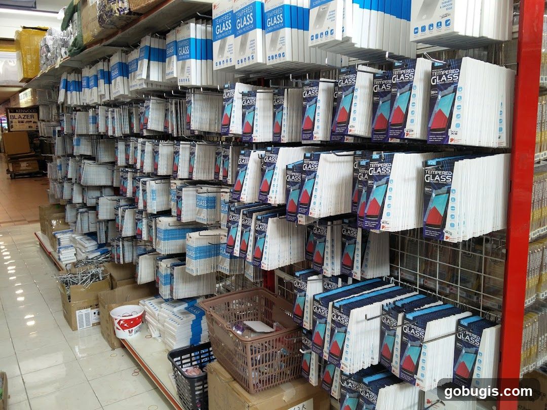 Tempered Glass Screen Protectors Display