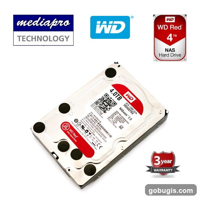 WD Red 4TB NAS Hard Drive