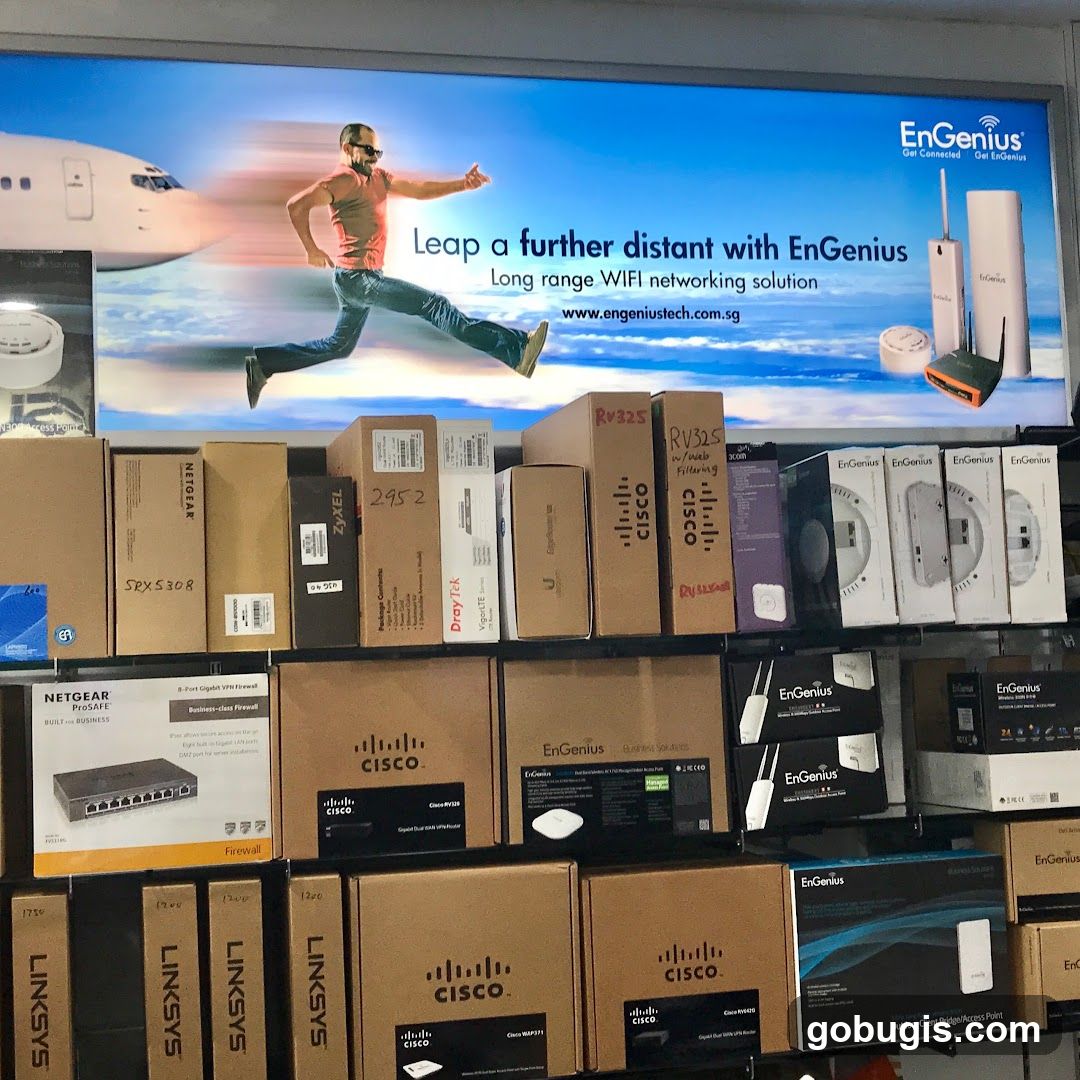 Networking Equipment Display