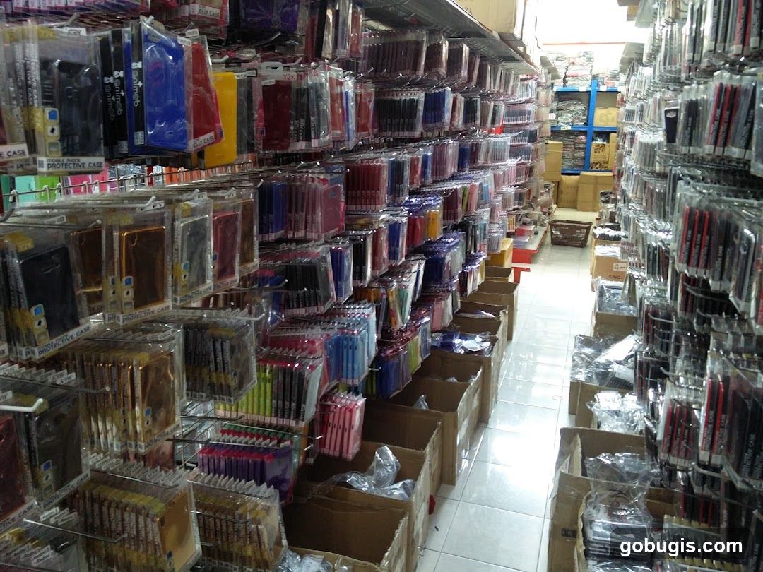 Store Aisle with Mobile Phone Cases