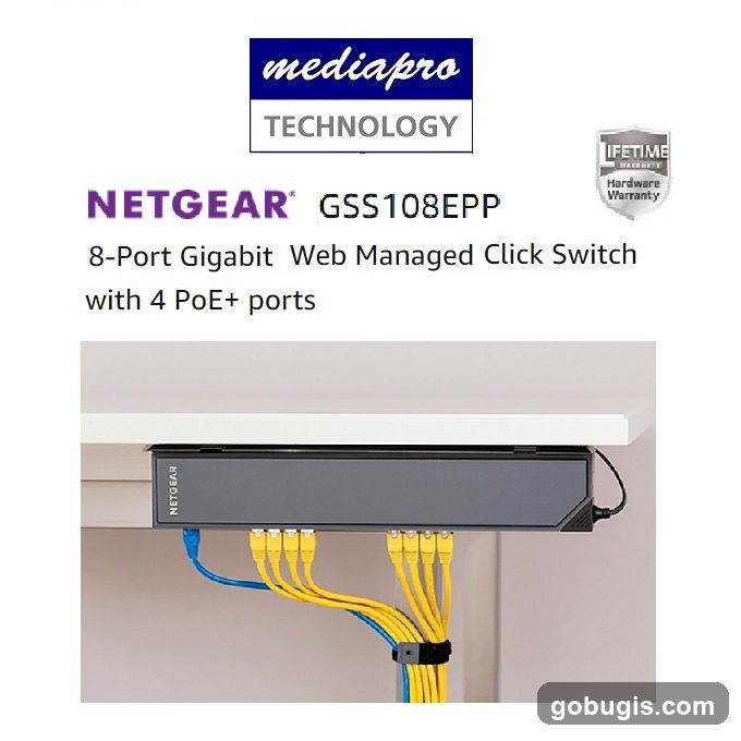 NETGEAR GSS108EPP Switch