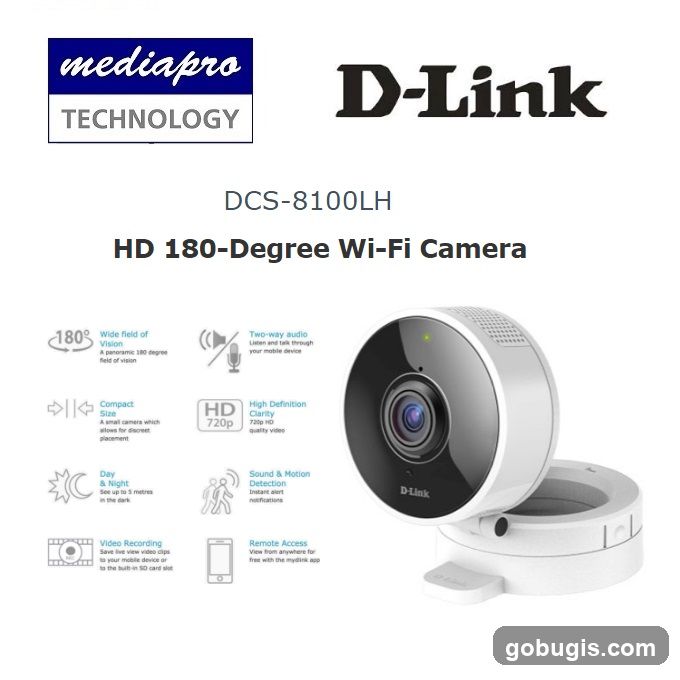D-Link HD 180-Degree Wi-Fi Camera