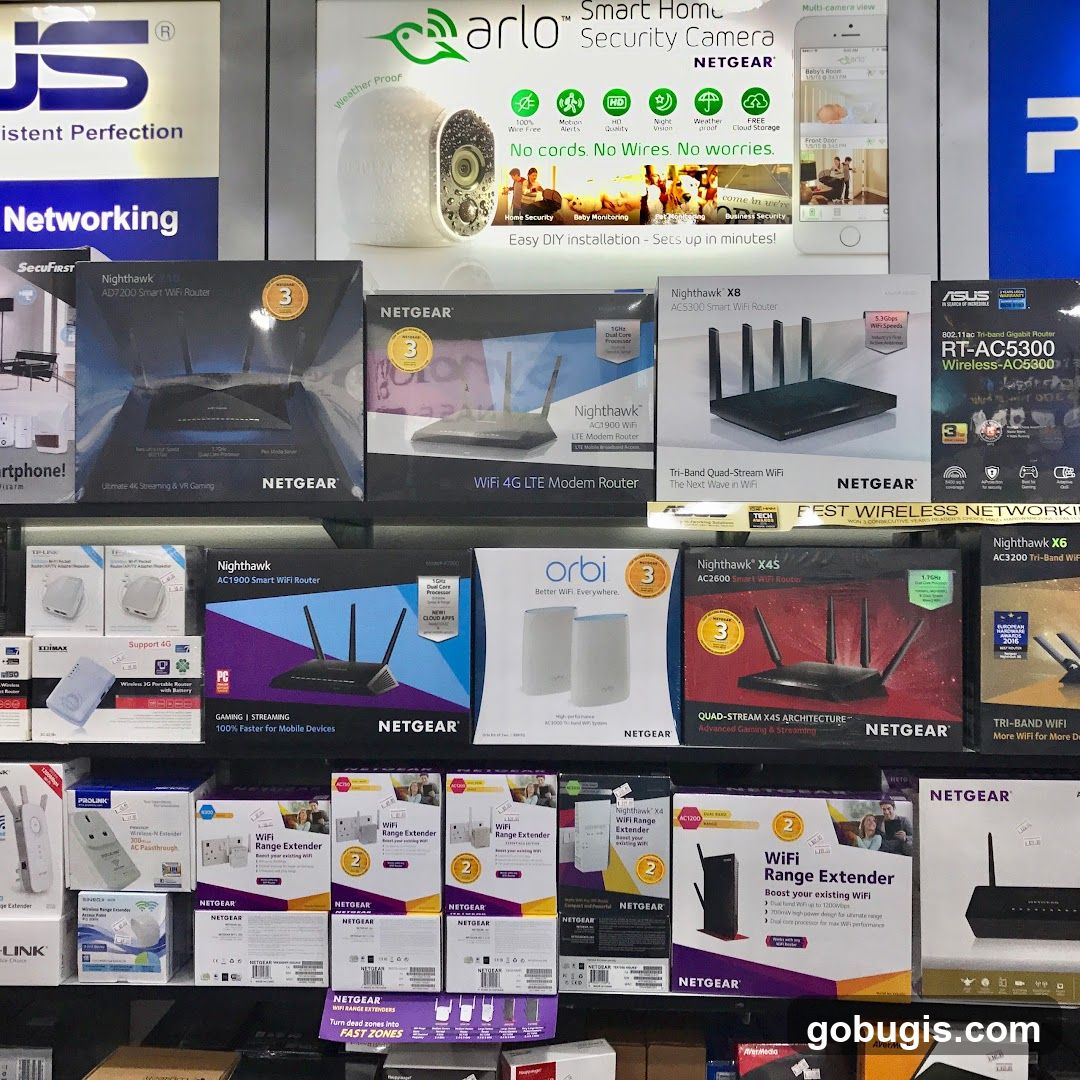 Networking Equipment Display
