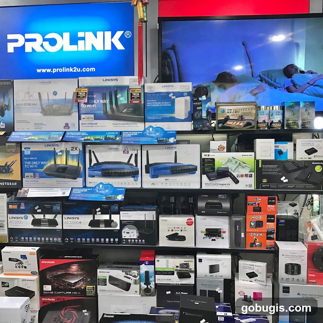 Electronics Store Display