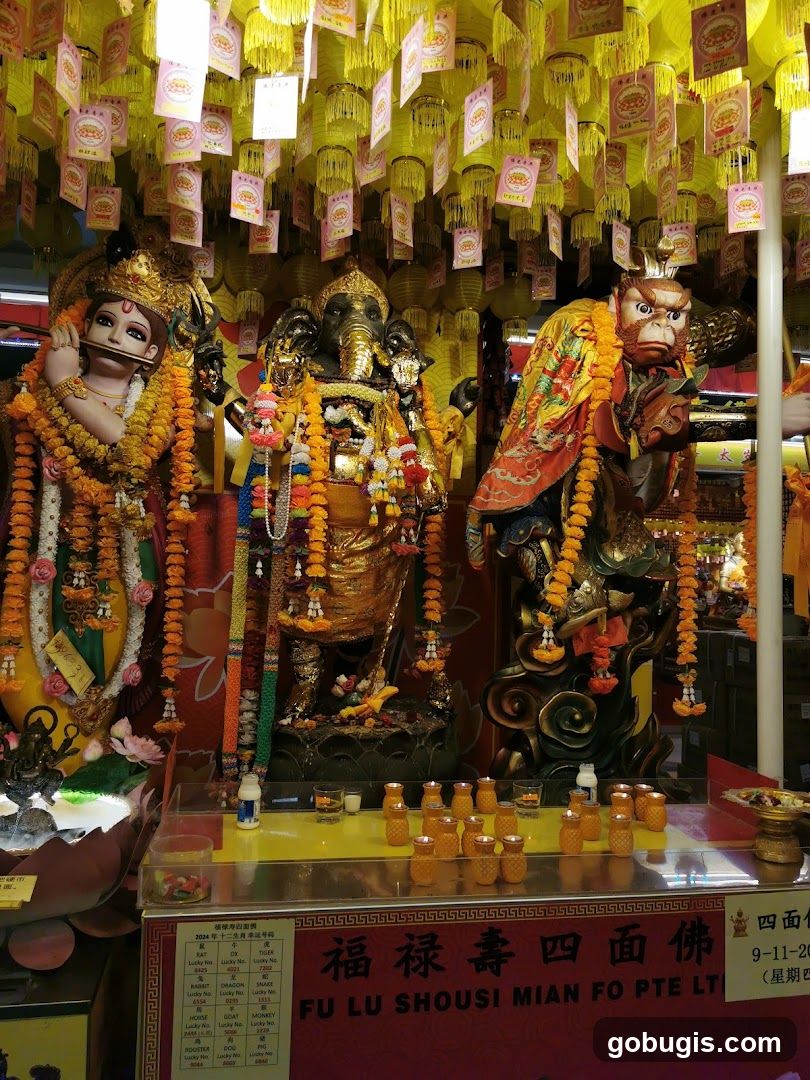 Statues and Offerings