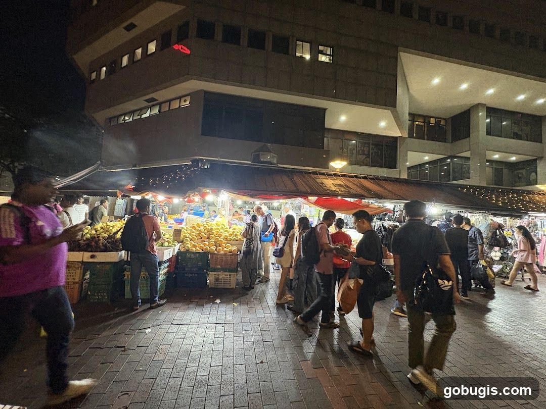 Night Market Scene