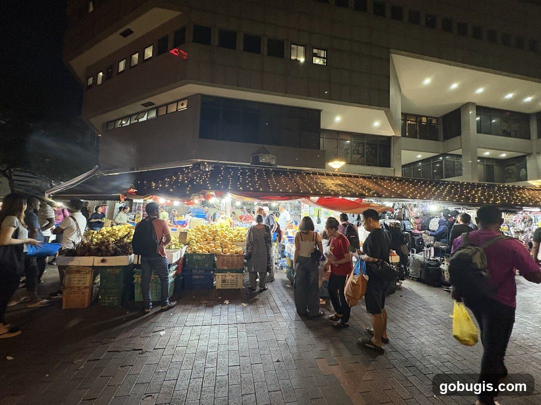 Night Market Scene
