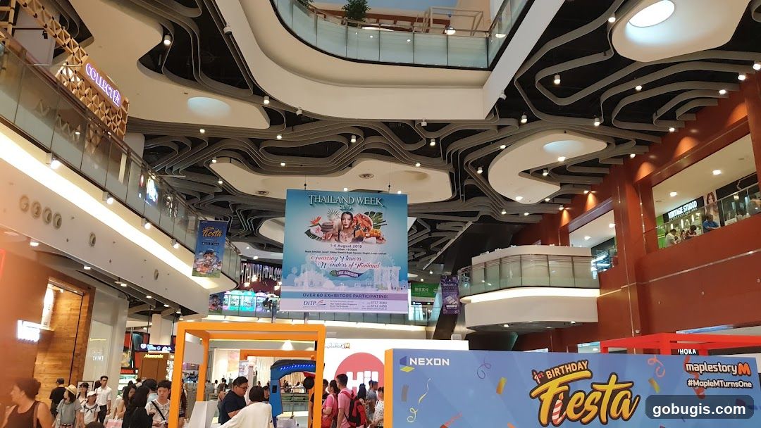 Mall Interior with Thailand Week Promotion