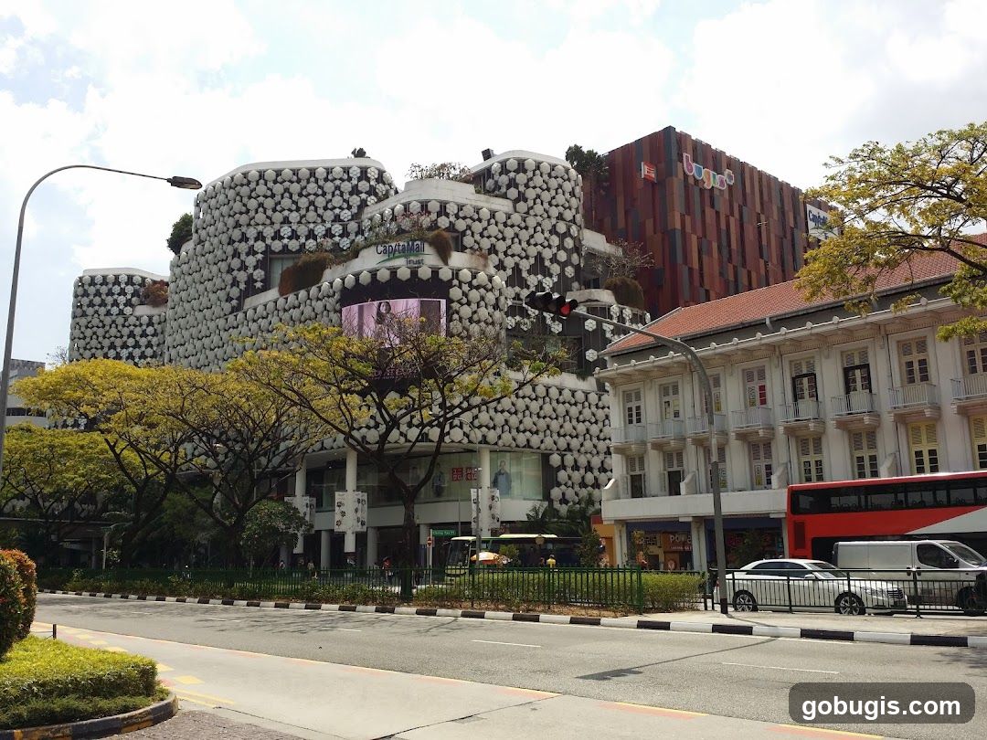 Modern Architecture with Traditional Buildings